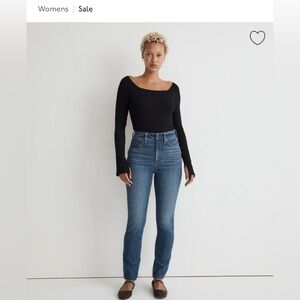 Madewell The Petite Curvy Perfect Vintage Jean Decatur Wash